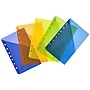 Avery Mini Binder Pockets for 5 1/2" x 8 1/2" Paper, Assorted Colors, 5/Pack (75307)~#|#~sp170352113_sc7