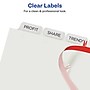 Avery Index Maker Print & Apply Label Paper Dividers for Copiers, 8 Tabs, White, 5 Sets/Pack (11422)~#|#~sp170352898_sc7