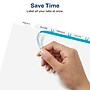 Avery Index Maker Print & Apply Label Paper Dividers for Copiers, 5 Tabs, White, 5 Sets/Pack (11421)~#|#~sp170352918_sc7