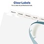 Avery EcoFriendly Index Maker Print & Apply Label Paper Dividers, 12 Tab, White, 5/Pack (11582)~#|#~sp170353051_sc7
