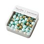 Martha Stewart Round Push Pins, Blue/Gold, 80/Pack (MS104N)~#|#~sp170355368_sc7