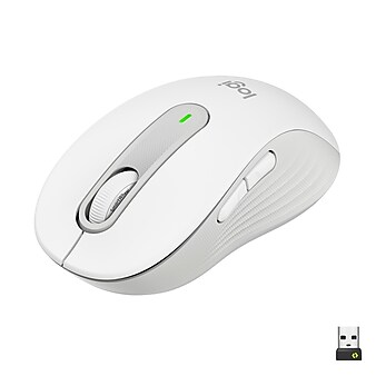 Logitech Signature M650 Wireless Optical Mouse, Off-White (910-006252)