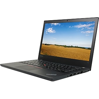 Lenovo ThinkPad T470 14" Refurbished Laptop, Intel Core i5-6300U, 16GB Memory, 256GB SSD, Windows 10 Pro (ST5-33610)