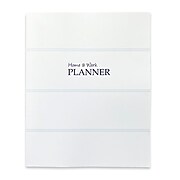 Undated Kahootie Co. 8" x 10" Planner, It's That Kinda Day, Teal Mini Stripes (ITKHWTMS-H)