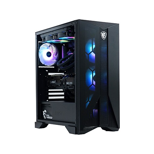 MSI Aegis R 12TE278US Gaming Desktop Computer, Intel Core i7, 16GB