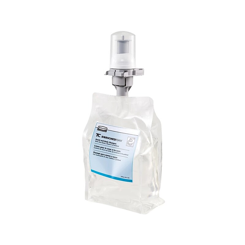 Rubbermaid Flex Hair and Body Soap, 43.96 Oz., 3/Carton (3486575) image 1