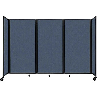 72H x 72W Mobile Acrylic Room Divider