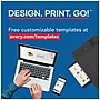 Avery® Laser Business Cards, 2" x 3.5", White, 2500/Box(5911)~#|#~sp170735895_sc7