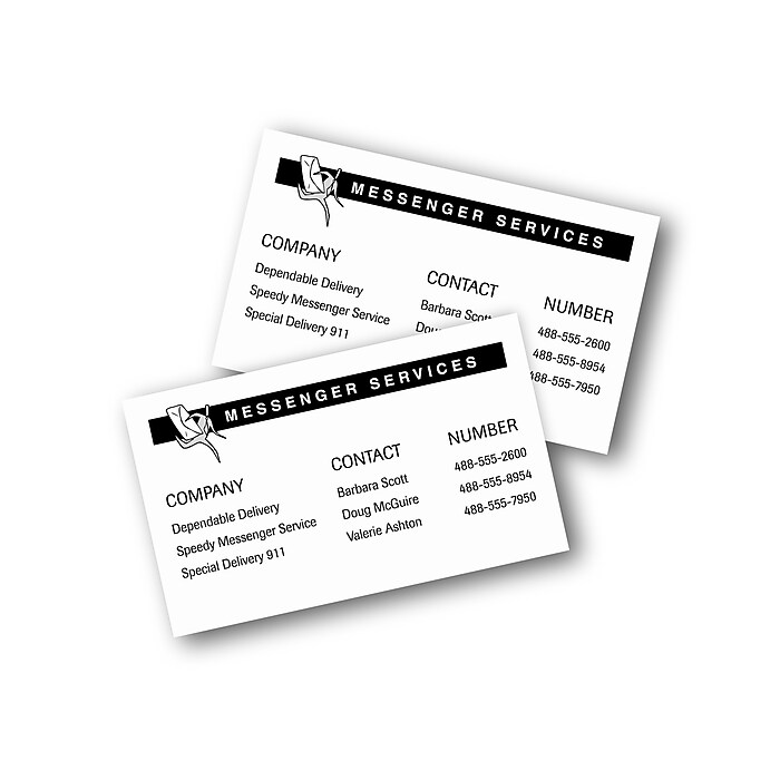 Avery Index Cards, 3