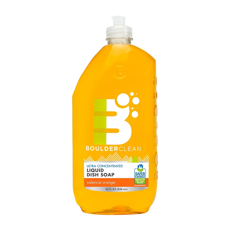Boulder Clean Liquid Dish Soap, Valencia Orange, 28 oz. (003281EA) image 1