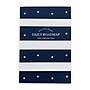 Kahootie Co Daily Planner For Your Busy Days, 6" x 9", Navy Stripe (ITKDNS)~#|#~sp170743636_sc7
