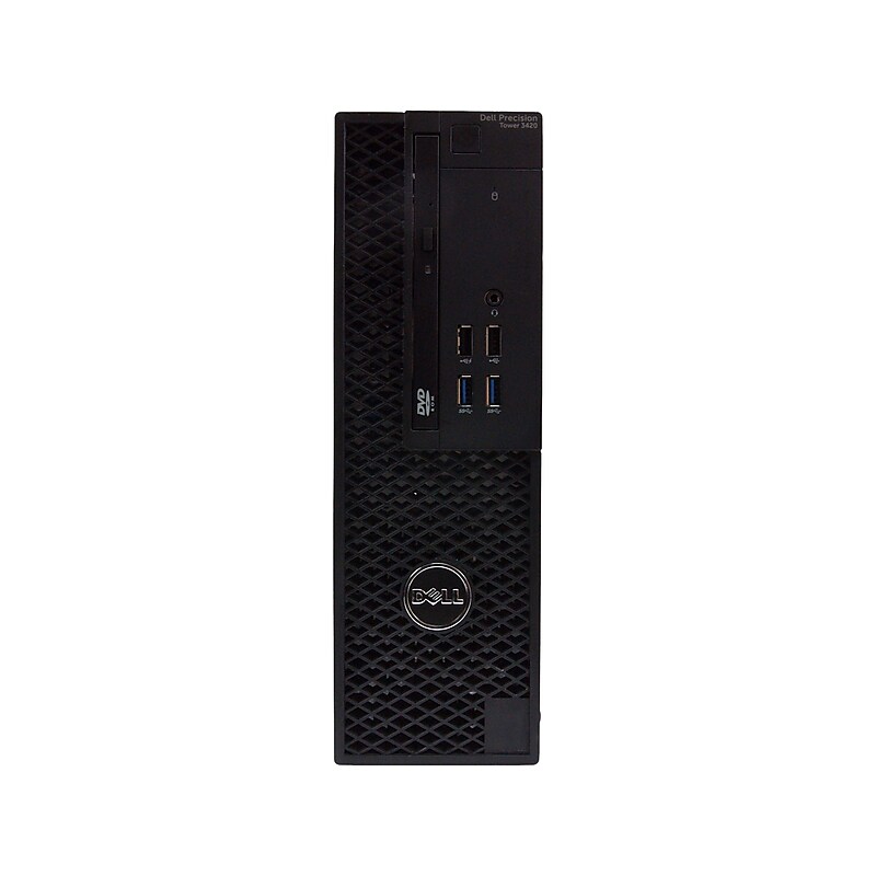 Dell Precision 3420 Refurbished Desktop Computer, Intel Core i7-7700, 16GB Memory, 500GB SSD (ST1-22277) image 1