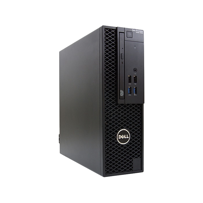 Dell Precision 3420 Refurbished Desktop Computer, Intel Core