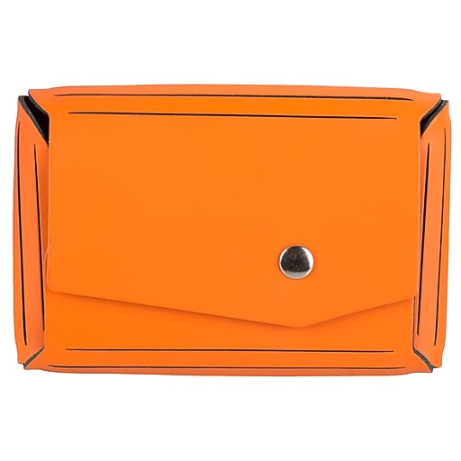 鈴木　蛇腹ファイル　070303 JAM Paper® Italian Leather Business Card Holder Case with