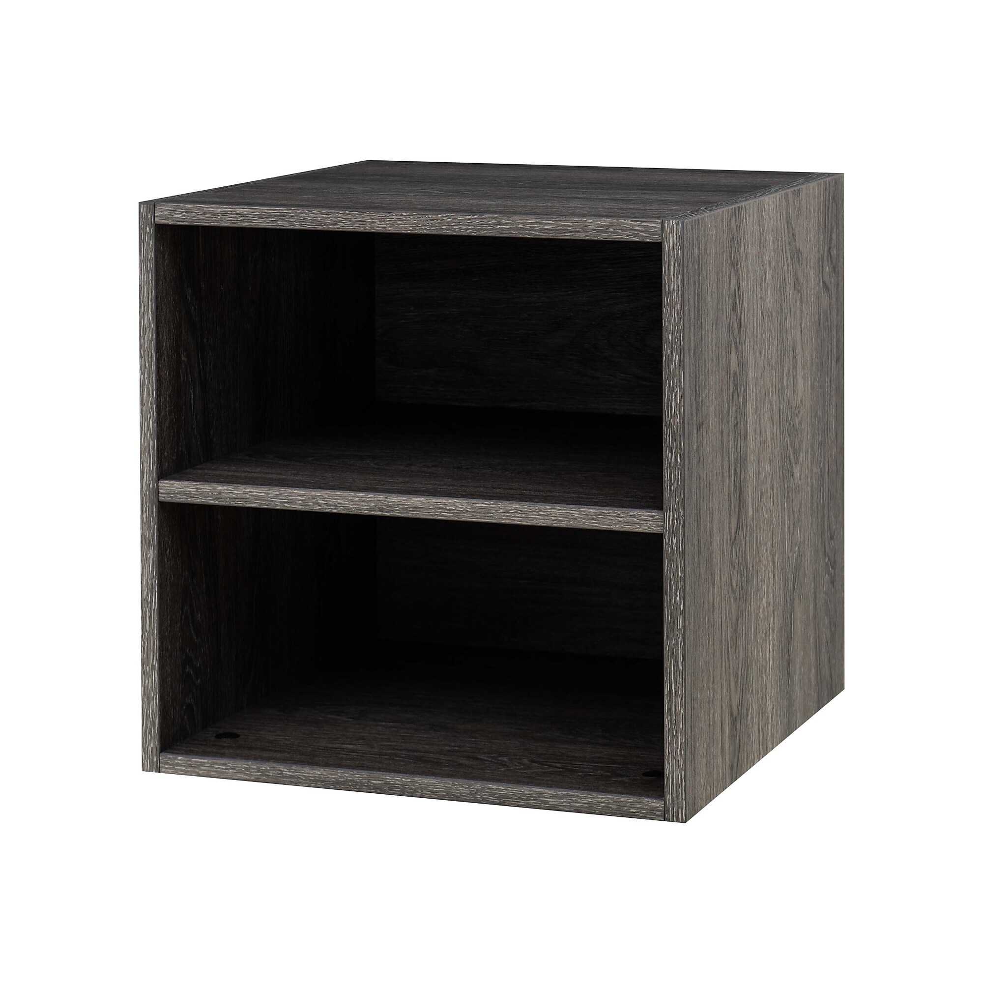 QUUBs 15.75″ Storage Cabinet with 2 Shelves, Weathered Gray (G115002200) Sansujyuku sansujyuku.com