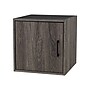 QUUBs 15.75" Storage Cabinet with 1 Shelf, Weathered Gray (G115002400)~#|#~sp170862053_sc7