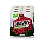 Brawny Tear-A-Square Paper Towels, 2-ply, 120 Sheets/Roll, 8 Rolls/Pack (443665)~#|#~sp170862137_sc7