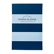 Kahootie Co. It's That Kinda Day School & After School 9" x 6" Monthly & Weekly Planner, Teal Stripe (ITKSTS)