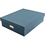 Martha Stewart Document Box, Navy Faux Leather (MS110F)~#|#~sp170943973_sc7