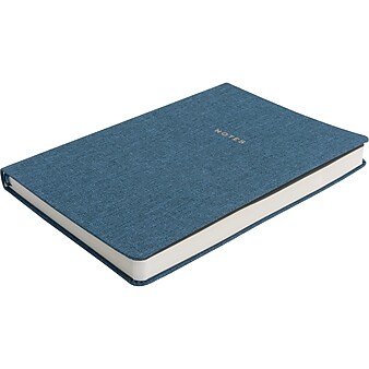 Martha Stewart Notebook, 6" x 8", Ruled, 128 Sheets, Navy (MS110K)