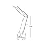 Rumi Lighting LED Desk Lamp, 10.9'', Black (ERP1200ST)~#|#~sp170944081_sc7