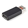 StarTech Secure Charging USB Data Blocker Adapter, Male to Female, Black (USBSCHAAMF)~#|#~sp171112990_sc7