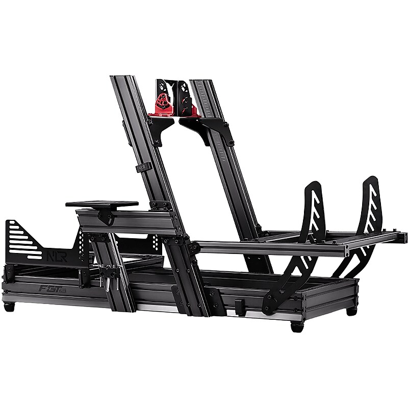 Next Level Racing F-GT Elite Front & Side Mount Edition NLR-E003 Racing Cockpit for PC, Black image 1