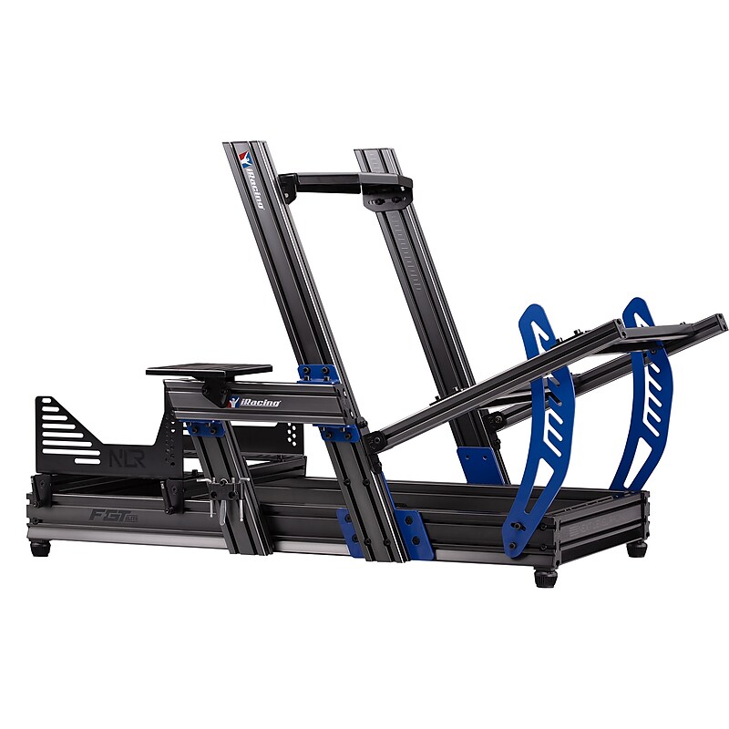 Next Level Racing F-GT Elite iRacing Edition NLR-E012 Racing Cockpit for PC, Black image 1