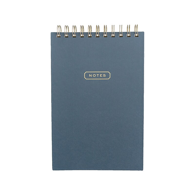 Martha Stewart Steno Book, 6" x 9", Narrow-Ruled, 100 Sheets, Navy (MS110J) image 1