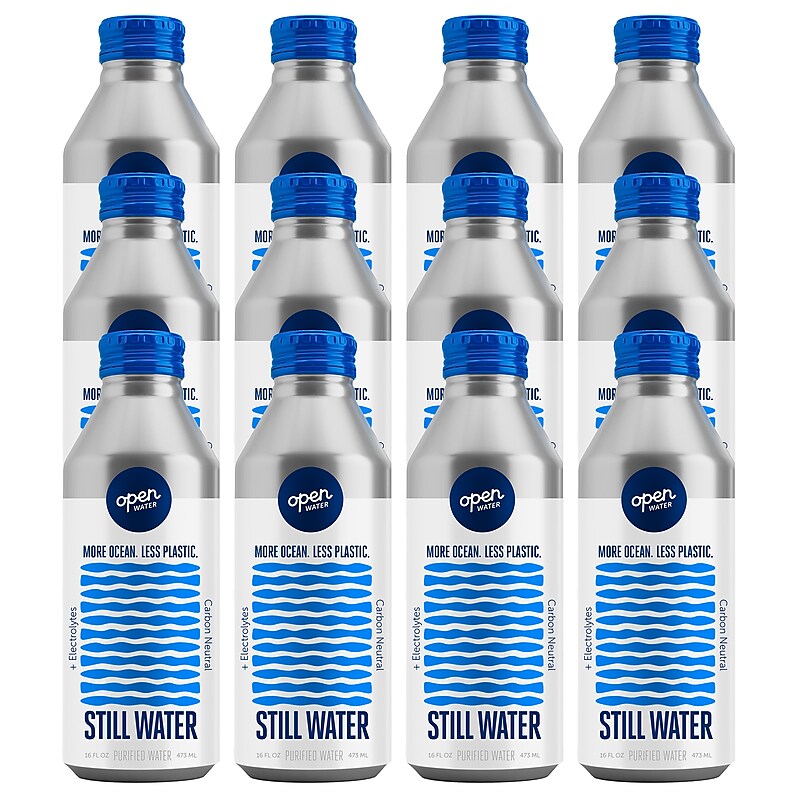 Open Water Still Enhanced Water, 16 oz., 12/Pack (343-00001) image 1