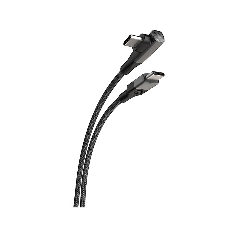 scosche StrikeLine Premium 6' USB Type-C Cable, Black (CCBRA6-SP) image 1