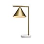 Rumi Lighting Incandescent Desk Lamp, 17.52", Gold/White (ERPL28)~#|#~sp171348140_sc7