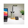 V-Light LED Desk Lamp, 18.75", Gray/Wood Grain (VLC0052WUG)~#|#~sp171348202_sc7