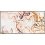DENY Designs Anti-Slip Polyester Desk Pad, 15.5" x 31.5", Abstract Pink Marble Mosaic (65599-DSKMAT)~#|#~sp171348242_sc7