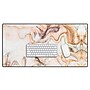 DENY Designs Anti-Slip Polyester Desk Pad, 15.5" x 31.5", Abstract Pink Marble Mosaic (65599-DSKMAT)~#|#~sp171348243_sc7
