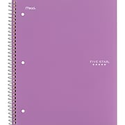 Mead Five Star 3-Subject Notebook, 8.5" x 11", College Ruled, 150 Sheets, Each (06050/06210)