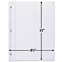 Five Star Reinforced College Ruled Filler Paper, 8.5" x 11", 100 Sheets/Pack (17102/17010)~#|#~sp171348757_sc7