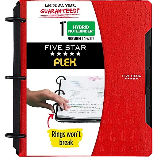 Staples five star flex hybrid notebinder clearance