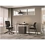 HON Mod 60"W Rectangular Adjustable Standing Desk, Slate Teak/Nickel (HLPLRW6030CONHATSL1)~#|#~sp171475289_sc7