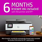 HP OfficeJet Pro 8025e Wireless Color All-in-One Printer with bonus 6 months Instant Ink with HP+ (1K7K3A)