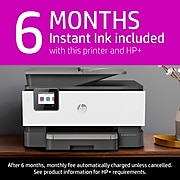 HP OfficeJet Pro 9015e Wireless Color All-in-One Printer with bonus 6 months Instant Ink with HP+ (1G5L3A)