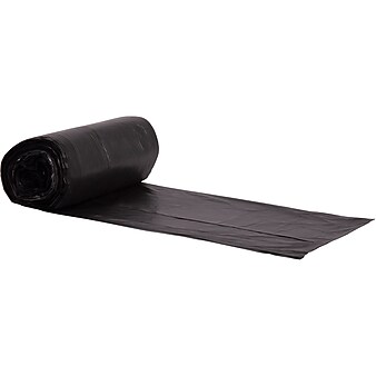 Eco Blend Max 40-45 Gallon Recycling Bag, Low Density, 0.8 mil, Black, 150 Bags/Box6 Rolls (L8046TK ER1)