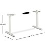 HON Coordinate 27"-46"H Height-Adjustable Base, Designer White (HHATB2S2LT.PJW.X.MEM)~#|#~sp171641496_sc7
