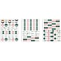 Punch Studio 9.5" x 11" Monthly Planner, Plastic Cover, Multicolor (59258)~#|#~sp171645043_sc7