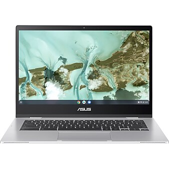 Asus Chromebook CX1 14", Intel Celeron N3350, 4GB Memory, 64GB eMMC, Chrome OS (CX1400CNA-DS44)