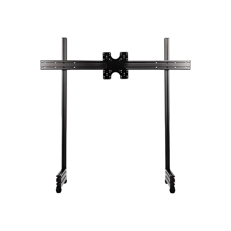 Next Level Racing Elite Adjustable Stand, Up to 65" Monitor, Carbon Gray (NLR-E005) image 1