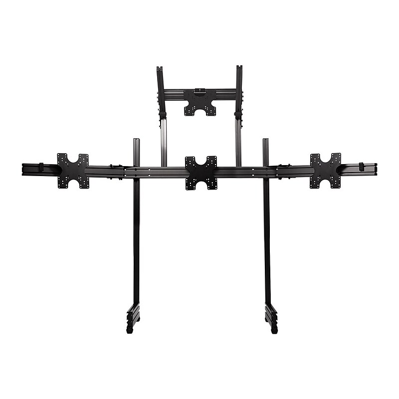 Next Level Racing Elite Adjustable Stand, Up to 43" Monitor, Carbon Gray (NLR-E008) image 1
