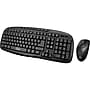 Adesso Wireless Keyboard and Optical Mouse Combo, Black (WKB-1330CB)~#|#~sp171725612_sc7