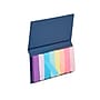 Poppin Let-Your-File-Flag-Fly Page Markers, 2", Assorted Colors, 50 Sheets/Pad, 8 Pads/Case (106633)~#|#~sp171728371_sc7