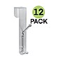 AdirOffice Over-the-Door Coat Hook, 12/Pack (694-07)~#|#~sp172037291_sc7